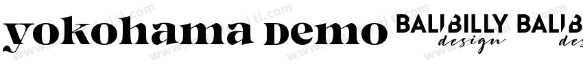 Yokohama Demo字体转换
